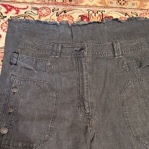 Ulla Johnson Charcoal Denim Pants